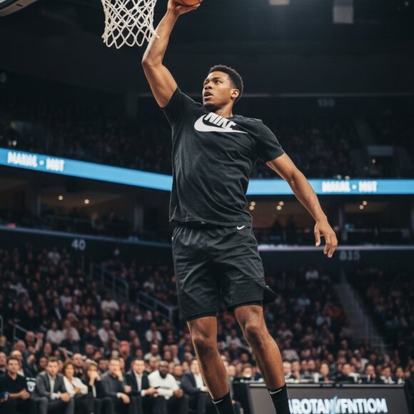 Nike "The Nike Tee" Logo T-Shirt Medium - Picture 6 of 8